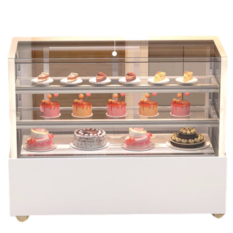 customizable baking cake bread display freezer cabinet 