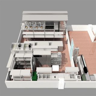 professional commercial kitchen design for hotels