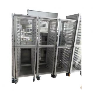 customize stainless steel baking pans rack trolley with multiple trays