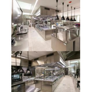 commercial kitchen design for prenium mall Chinese restaurant