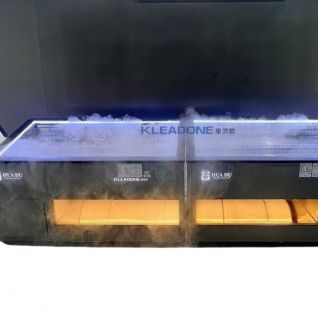 commericial kitchen air-cooling and atomizing ice table 