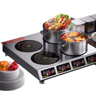 customize 2/3/4/6 stoves high-power induction cooker for commercial kitchen