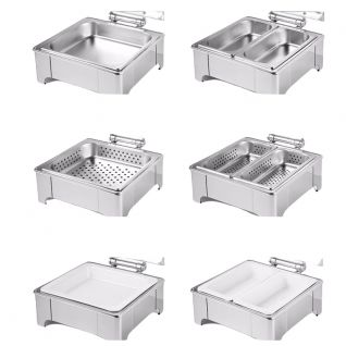 Customize Hydraulic Buffet Stainless Steel Electrically Heated Visible Buffet Oven